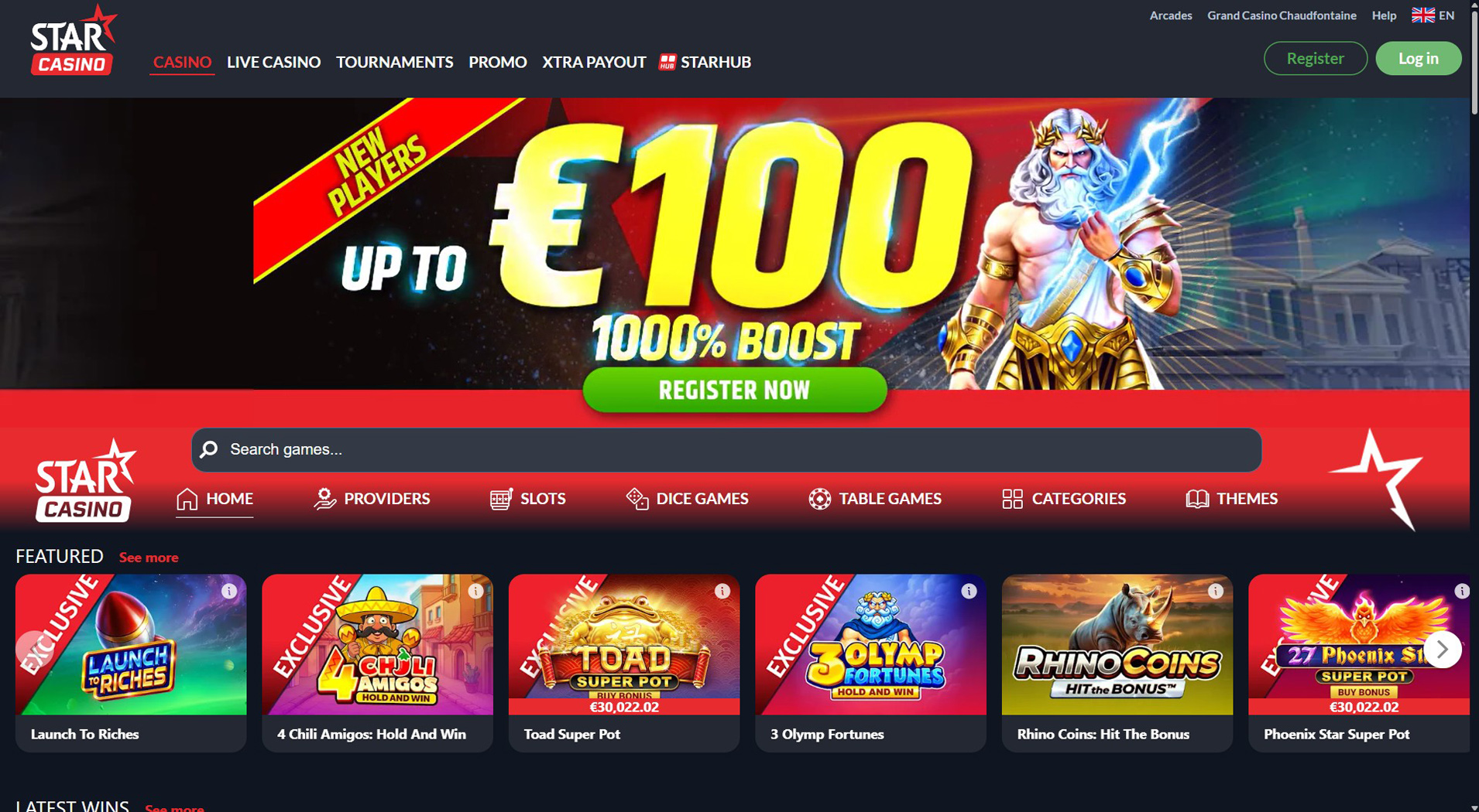 1. Star Casino- La migliore scelta per Volt Casino